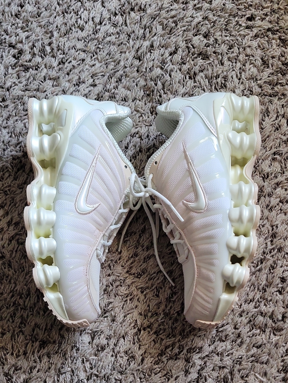 NIKE SHOX LT Pearl White. Women`s Shoes. Size 6.5 - Picture 9 of 16
